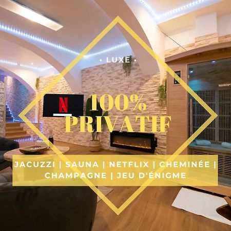 Le Spa De La Cathedrale - Jacuzzi - Sauna - Champagne - Netflix - Wifi Troyes Luaran gambar