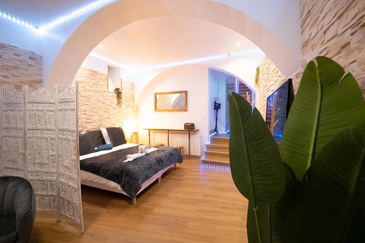 Le Spa De La Cathedrale - Jacuzzi - Sauna - Champagne - Netflix - Wifi Troyes Luaran gambar