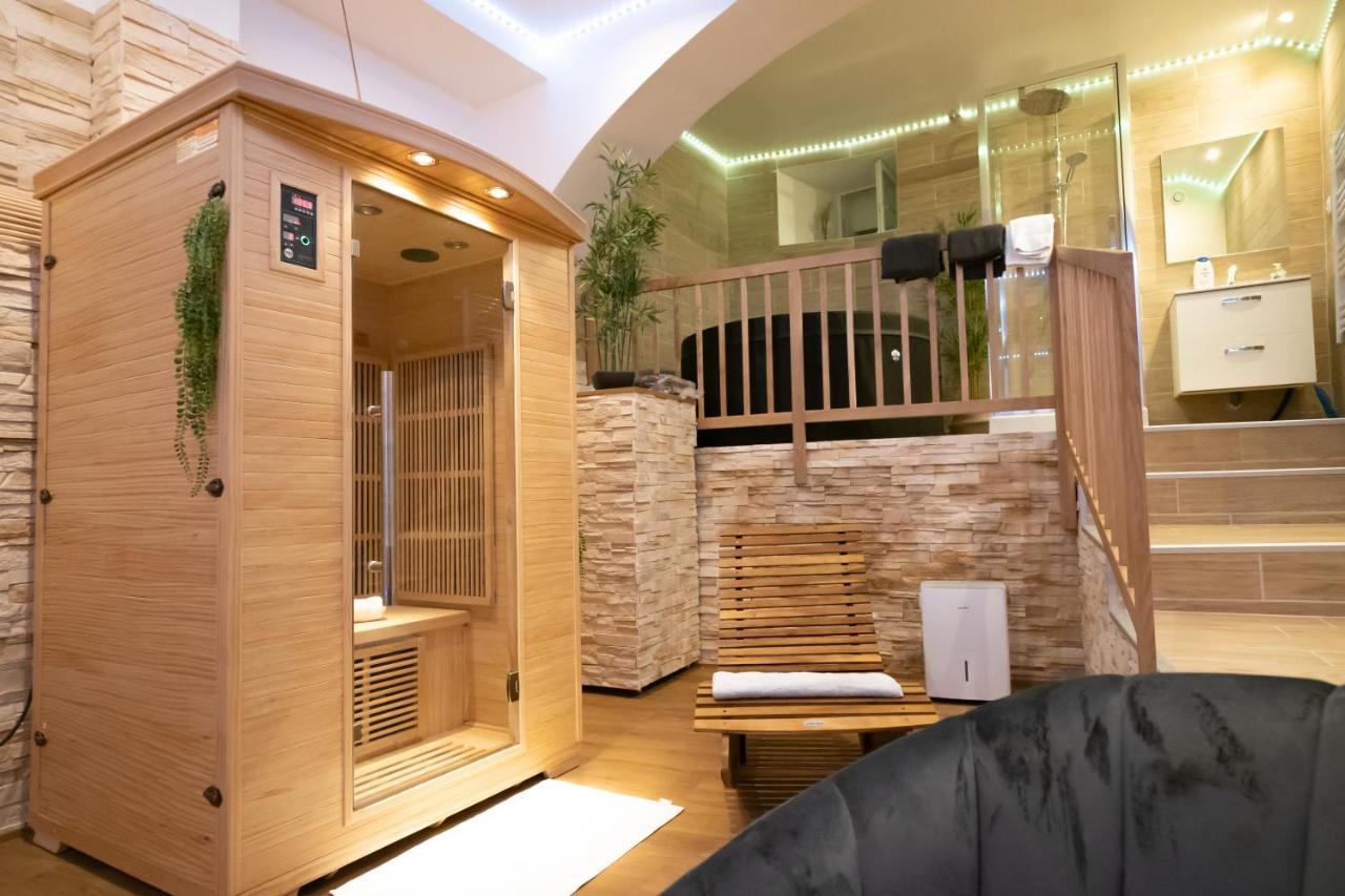Le Spa De La Cathedrale - Jacuzzi - Sauna - Champagne - Netflix - Wifi Troyes Luaran gambar